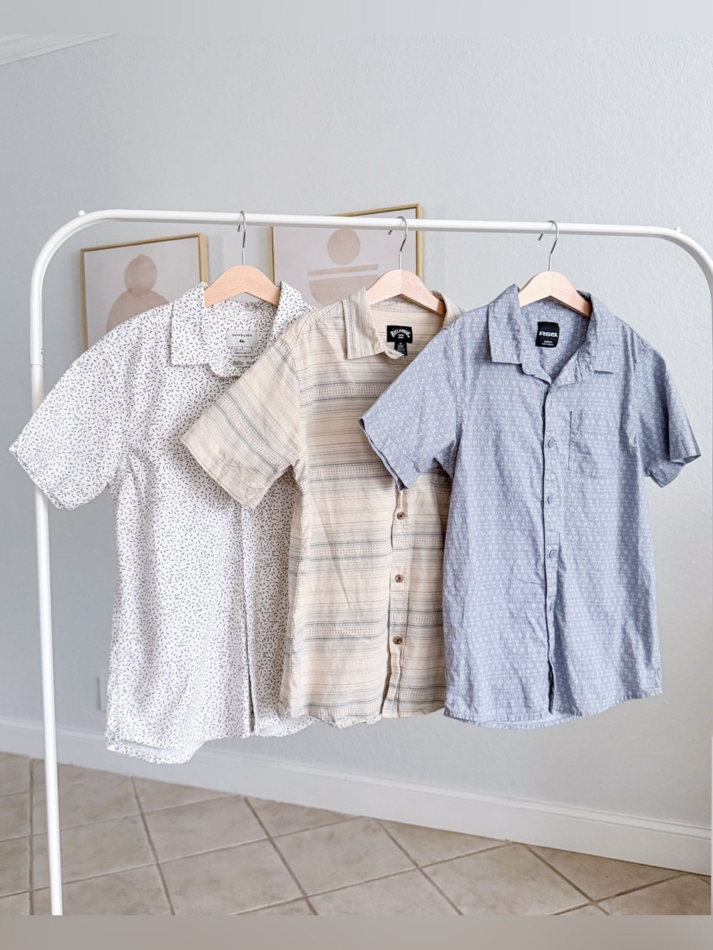 Boys Summer Button Ups
